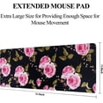 thumbnail image 3 of Gaming Mouse Pad Large Mouse Mat Floral Extended Desk Pad Laptop Computer Mousepad with Non-Slip Rubber Stitched Edges for Office, Work, Game, 3 of 6