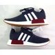 thumbnail image 2 of Size 11.5 Ad-id-as ORIGINALS Men's NMD R1 Sneaker Shoes Navy White Burgundy, 2 of 6