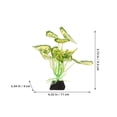 thumbnail image 4 of USHOBE 1Pcs Light Green Plastic Plants for Aquariums with Decorative and Landscape Design Functions, 4 of 8