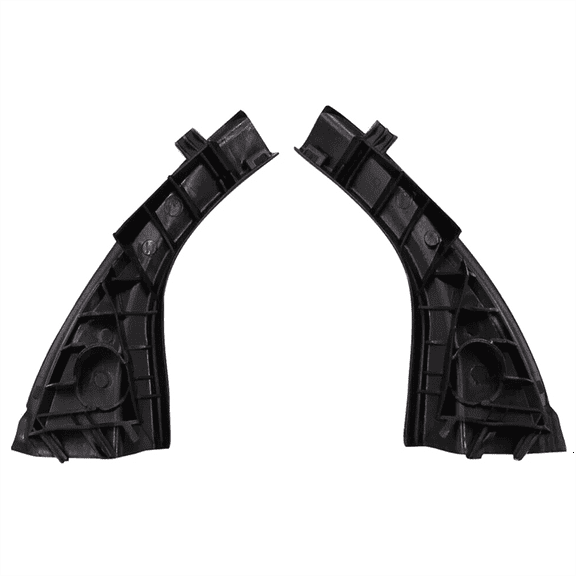 Pair Front Wiper Side Cowl Extension Cover Trim For Toyota RAV4 2006-2012 Black