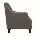 thumbnail image 4 of Picket House Furnishings Perry Button Tufted Accent Chair in Charcoal, 4 of 10