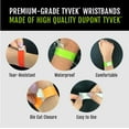 thumbnail image 7 of 500 WristCo Tyvek Wristbands for Events – 500 Count, 5-Color Variety Pack – Tamper-Proof Design Prevents Reuse – Premium-Grade Bracelets for Hospital & Medical ID, Party, VIP Identification, 7 of 7