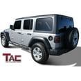thumbnail image 4 of TAC Side Steps Fit 2018-2025 Jeep Wrangler JL 4 Door SUV 3" Running Boards Side Bars Nerf Bars Off Road Accessories Texture Black 2pcs, 4 of 7