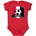 thumbnail image 3 of Inktastic Soccer Egypt Flag Banner Boys or Girls Baby Bodysuit, 3 of 5