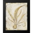 thumbnail image 2 of Tava Studios 15x18 Black Modern Framed Museum Art Print Titled - Venetian Frond, 2 of 5