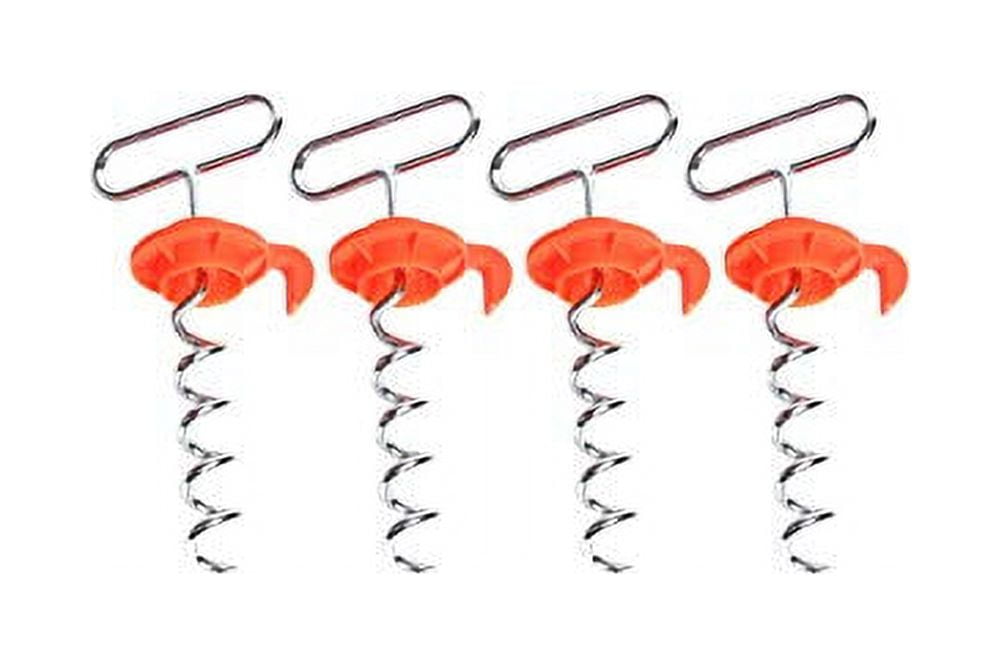 EZ-Tent-Stayk (4 Pack): Secure Stakes for Tents, Canopies, & More - No Hammer Needed!