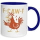 thumbnail image 1 of pstuiky Taza de café con diseño de gallo para hombres y mujeres, de cerámica, 325 ml (11 oz), ideal para té o como regalo original para la oficina o el hogar., 1 of 1