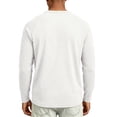 thumbnail image 4 of Evdexr Shirts Mens 2026 Long Sleeve Crew Neck T Shirts Winter Casual Running Loose Fit Lightweight Tops Breathable Solid Oversized Workout Shirt 2XL, 4 of 4