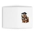 thumbnail image 3 of DistinctInk Greeting Card / Note Card - Lhasa Apso Graduation - PACK of 3, 3 of 7