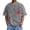 Grey, variant on Men’s Distressed Graphic Print Washed Tee for Casual Everyday Wear Casual Shirt for and Street Style