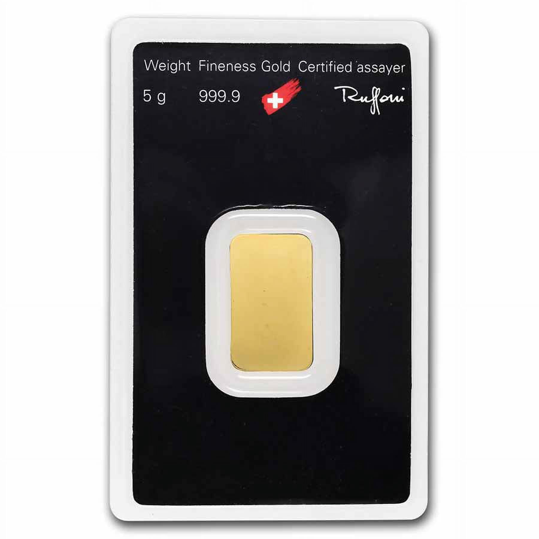 5 gram Gold Bar - Brand Name (w/Assay Card)