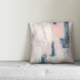 thumbnail image 2 of Creative Products Blush and Navy Abstract Strokes 18x18 Spun Poly Pillow, 2 of 2