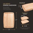 thumbnail image 2 of John Boos CB1050-1M2014150 Cutting Board, 20" L x 14" W x 1.5" T, 20" x 14" x 1.5 Inches Thick, 2 of 12