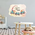 thumbnail image 2 of Day Care Wall Decals for Care Taker Daycare - Animals Riding in a Train Train DIY & Creativity Boy Girl Bedroom Wall Sticker - Size: 30 In x 21 In, 2 of 5