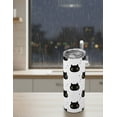 thumbnail image 2 of Termo de 590 ml diseño cute de gato negro, 2 of 5