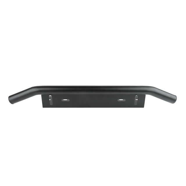License Plate Mounting Bracket, Firm Structure Black License Plate Lamp Bar 60x12x9cm for Off Road Vehicle