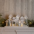 thumbnail image 2 of Melrose LED Lighted Flocked Winter Village Christmas Decoration - 17", 2 of 3