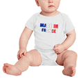 thumbnail image 2 of Made In France Cute Baby Bodysuit Boy Girl Clothes, 2 of 5