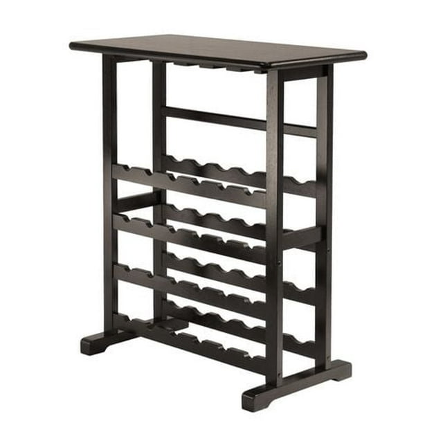 Winsome Vinny 24-Bottle Wine Rack, Espresso - 92023