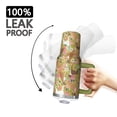 thumbnail image 3 of OBREWU Cute Boxer Dog and Flowers Florals Tumbler with Handle and Lid,Cute Boxer Dog and Flowers Florals 40oz Double Wall Vacuum Insulated Tumbler,Cups Gift for Women and Men, 3 of 7