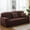 Coffee, variant on Elastic Solid Sofa Cover 1/2/3/4 Seater Cover for Sofa Couch Armchair L-Shaped Corner Sofa Cover Slipcover for Living Room