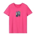 thumbnail image 1 of Camiseta de mujer Ropa casual de verano Ropa deportiva Camiseta básica para viaje por la calle Playa S, 1 of 7