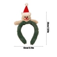 thumbnail image 3 of Fiudx Ofertas relámpago Pinzas para el cabello navideñas Pinzas para el cabello lindas para niñas Pinzas para niñas y pinzas para flequillo con sentido invernal Tarjetas para el cabello navideñas Toc, 3 of 6