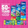 thumbnail image 2 of Ziploc Snack Bags, Easy Open Tabs, Ideal for Packing Cookies, Fruits, Vegetables, Chips and More, 280 Count, 2 of 7