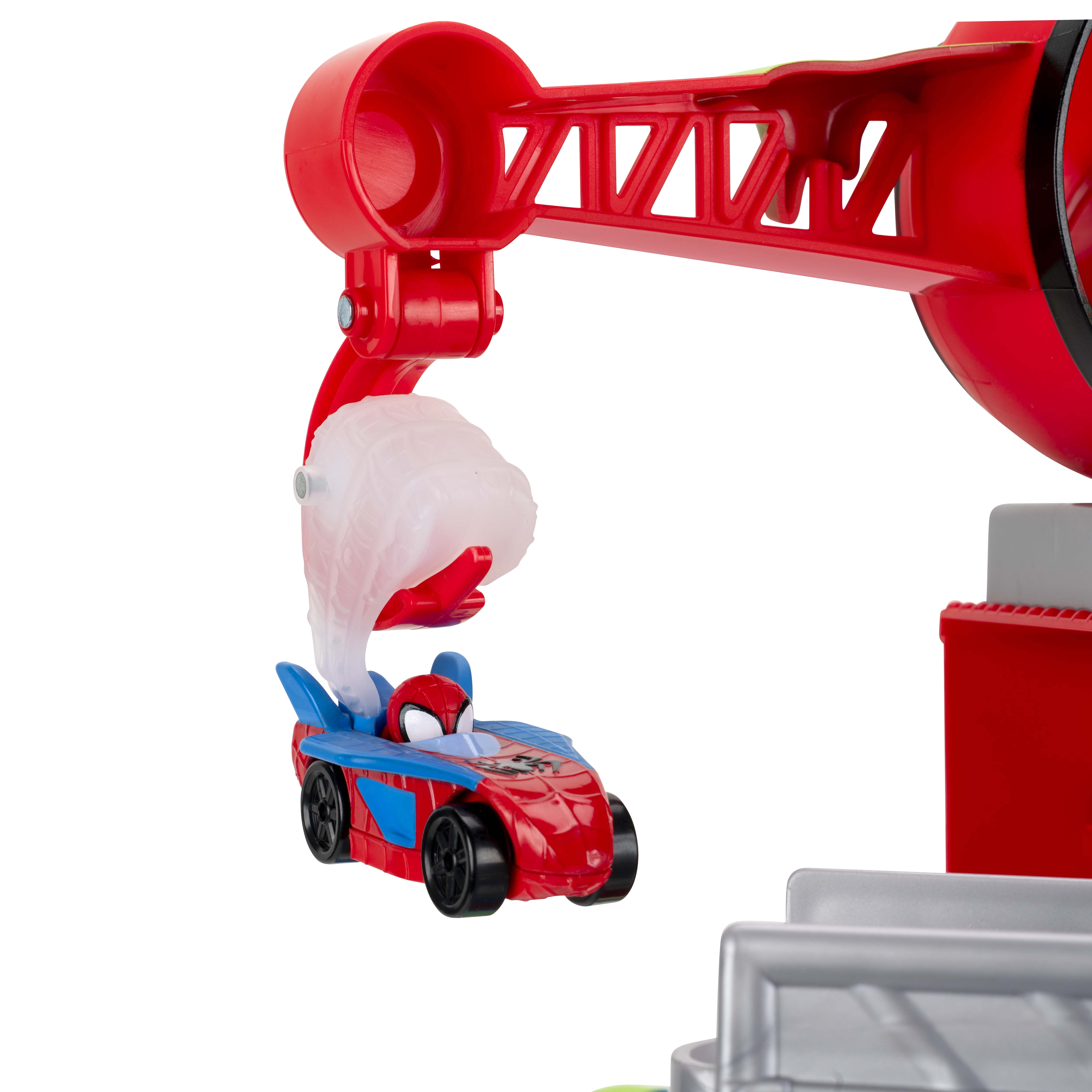 Spidey and His Amazing Friends Construction Zone Chaos Track Set Toddler Toy