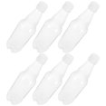 thumbnail image 1 of LOLIPPYY 6Pcs Juice Bottles Plastic Clear Bottle Reusable Drink Storage for Classroom Use, 1 of 8