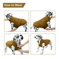 thumbnail image 5 of Dog Puffer Jacket, Ideal Cold Weather Coat With Windproof Outer Layer And Soft Inner Layer, Easy To Clean And Wear, Suitable For Indoor And Outdoor Activities, 5 of 5