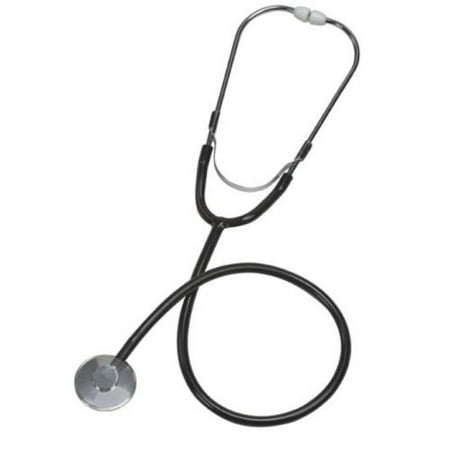 Classic Stethoscope Mabis® Spectrum® Nurse Black 1-Tube 22 Inch Tube Single Sided Chestpiece - Diaphragm