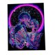 thumbnail image 1 of Tapiz de luz negra, tapiz de amantes besándose, tapices psicodélicos reactivos a los rayos ultravioleta que brillan 29., 1 of 4