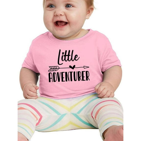Little Adventurer Arrow W Heart T-Shirt Infant -Smartprints Designs, 12 Months