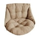 thumbnail image 3 of Cojín de repuesto para silla tipo huevo, para hamaca de patio, columpio, silla colgante tipo cesta Marrón claro, 3 of 9