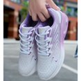 thumbnail image 4 of Women's Air Cushion Running Sneakers, Breathable Lace-Up Athletic Walking Shoes, 4 of 8