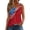 Red, variant on Women's Patriotic American Flag Tank Top Sleeveless Casual Summer Shirt for Independence Day & Everyday Wear Black L