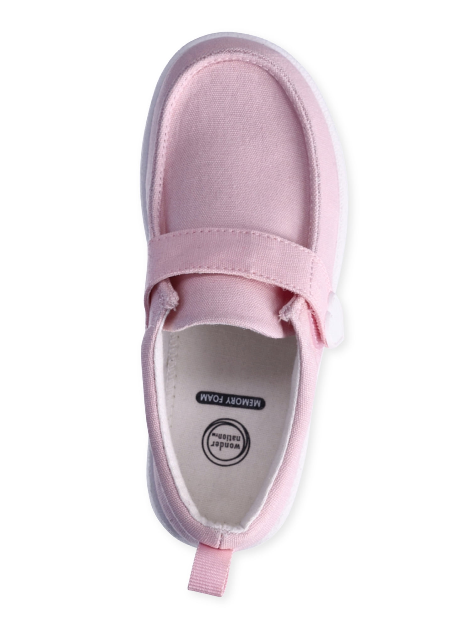 Wonder Nation Toddler Girl Moc Toe Shoes