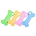 thumbnail image 3 of Rubber Dog Bone Toy Interactive Teeth Cleaning Puppy Bone Toy Dog Chew Toy, 3 of 10