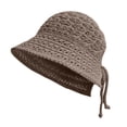 thumbnail image 2 of Women's Crochet Bucket Hat Lightweight Packable Sun Hat for Outdoor Hiking Travel, 2 of 4