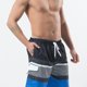 thumbnail image 2 of Bañador corto para hombre, talla grande y alta, con bolsillo lateral, con cordón, a rayas, para playa y forro de malla, 2 of 5