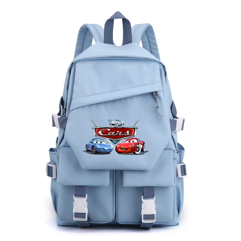 Disney Pixar Cars Lightning McQueen Backpacks Kids School Backpack for Girls Schoolbag Mens Shoulder Bag Walmart