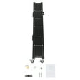 thumbnail image 6 of Miumaeov Folding Security Gate Metal Expandable Barricade Gate with Casters and Padlock Flexible Garden Fence for Garage Storefronts Parking Lots, 6 of 13