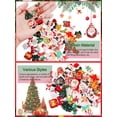 thumbnail image 3 of Juego de 100 abalorios navideños de resina Kalolary para bricolaje, 3 of 7