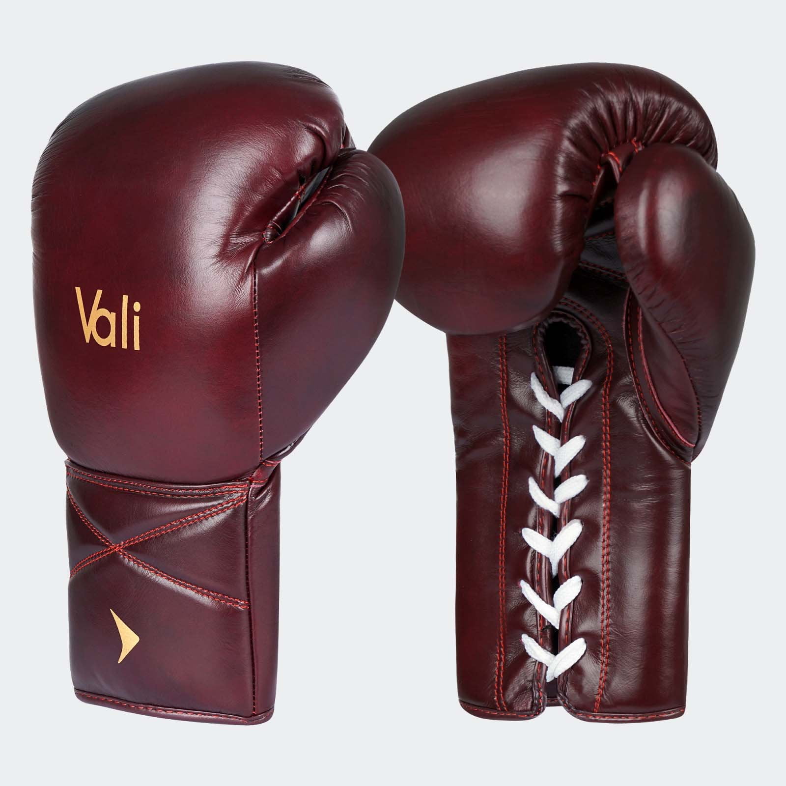 Brand New Design Boxing Gloves 14OZ With Laces Excellent Quality Real Leather 