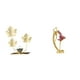 thumbnail image 1 of Estatua de figura,Estatuas de hojas y flores de metal,esculturas decorativas,Figuras decorativas para el hogar,para estante,mesa o vitrina.,Estatua de niña bailando,Estatua de bailarina de, 1 of 8
