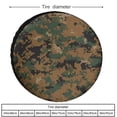 thumbnail image 2 of Spare Tire Cover Wheel Tyre Covers Travel Trailers Protectors Weatherproof Dust-Proof for Camper Trailer Truck Rv Universal, 2 of 10