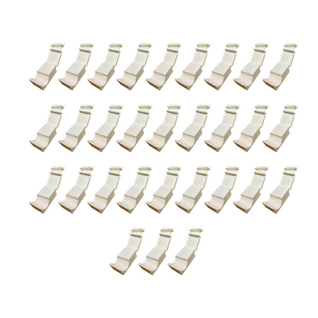 30x Pelador de camarones, herramienta para mariscos, esencial para cocina, duradero, fácil de quitar, ligero, portátil, protege tus uñas, desgranador