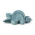 thumbnail image 4 of Pfaltzgraff® Trellis Coastal 16-Piece Dinnerware Set Teal, 4 of 10