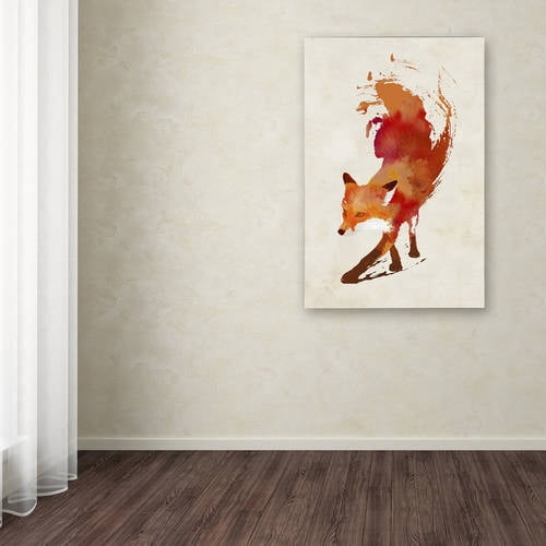 Trademark Fine Art 'Vulpes Vulpes' Canvas Art by Robert Farkas